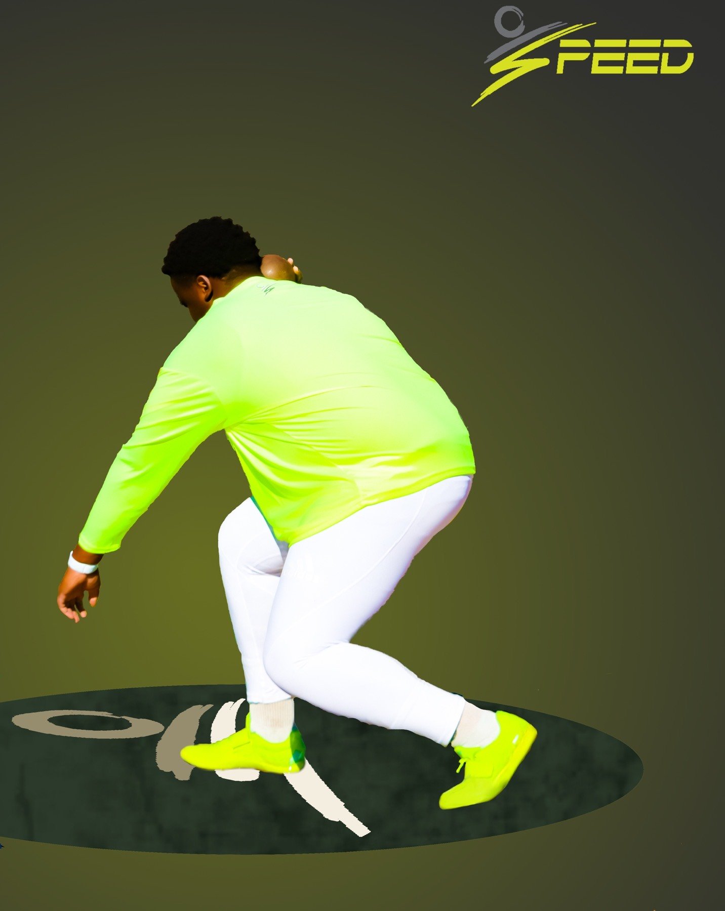 Shot put training